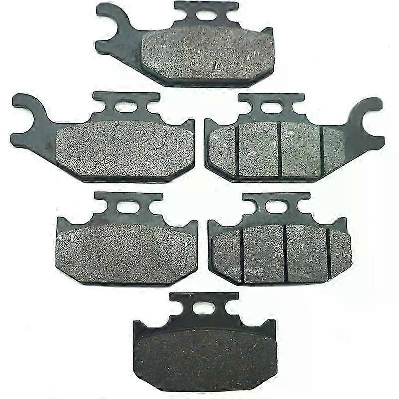 Motorcycle Front Rear Brake Pads For BOMBARDIER Quest 650 4X4 Model Types 7443/7445/7516/7517/7517/7523/7536/753 2002-2004