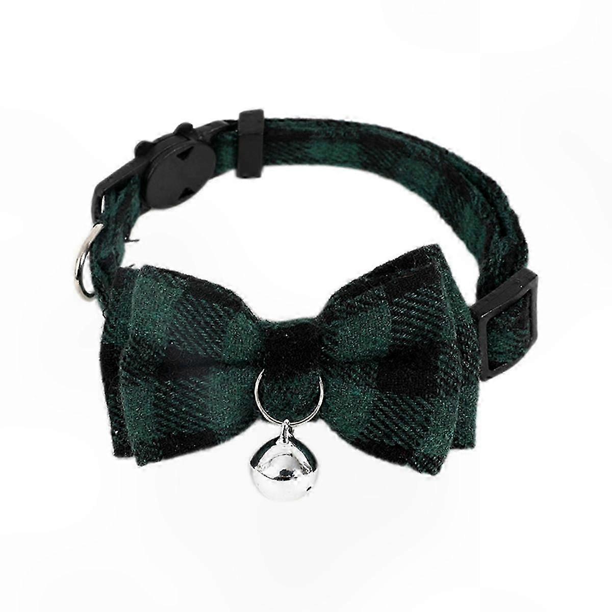 Small Pet Collar with Bowknot and Bell for Cats and Dogs