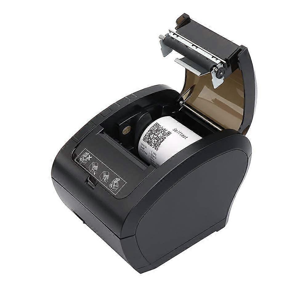 80Mm Auto Thermal Receipt Printer POS Printer with Usb Ethernet Bluetoot WIFI RS232 for Hotel/Kitchen/Restaurant