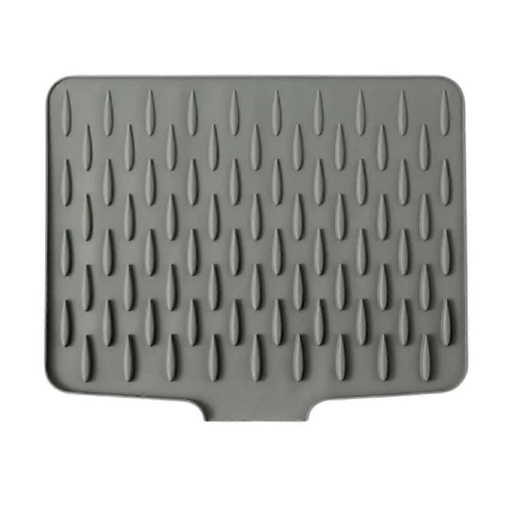 No Spill Silicone Worktop Saver NonSlip Kitchen Mat MultiFunction Drainer for Counter  Refrigerator