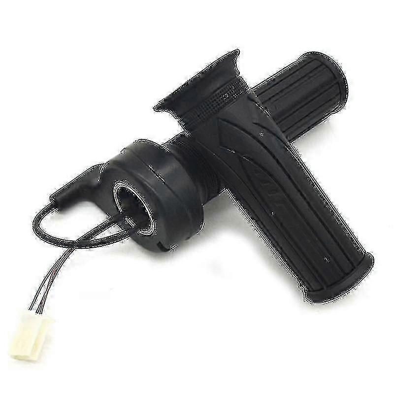 A 12V-72V twist throttle grip is an essential E-bike and E-scooter accessory, a versatile and reliable electric bicycle part for a smooth ride.a