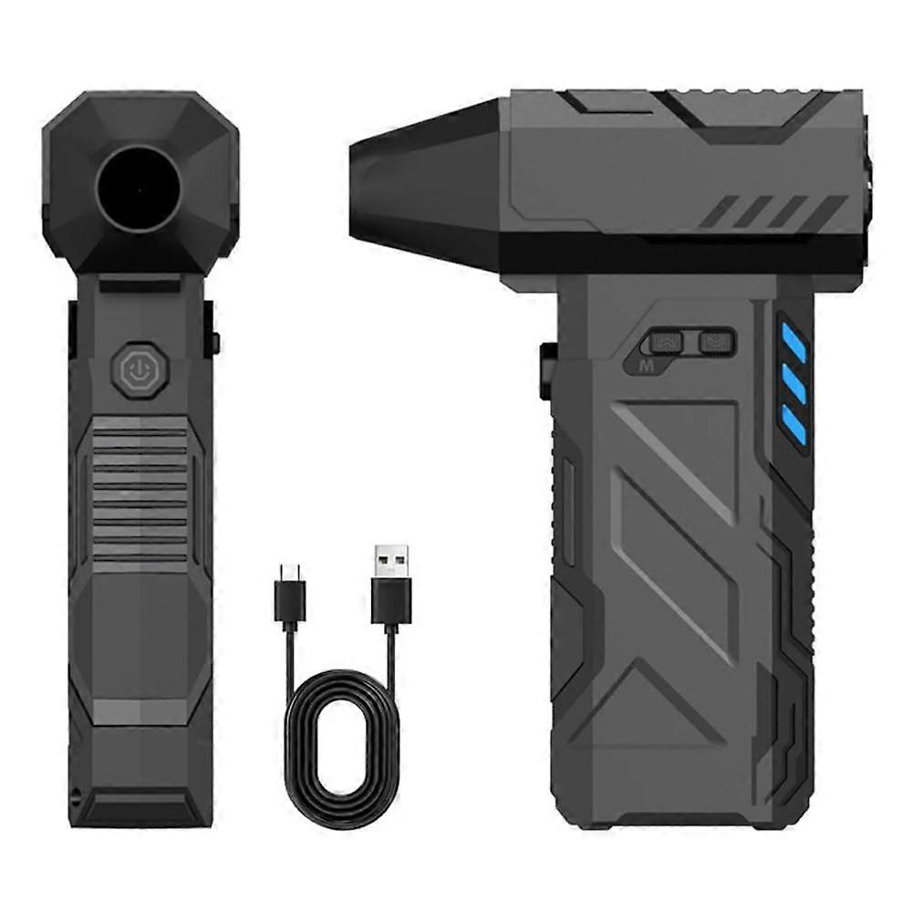 MINI Wireless Builder 13000RPM Powerful Turbo Jet Portable fan for cleaning keyboards and electronics Black