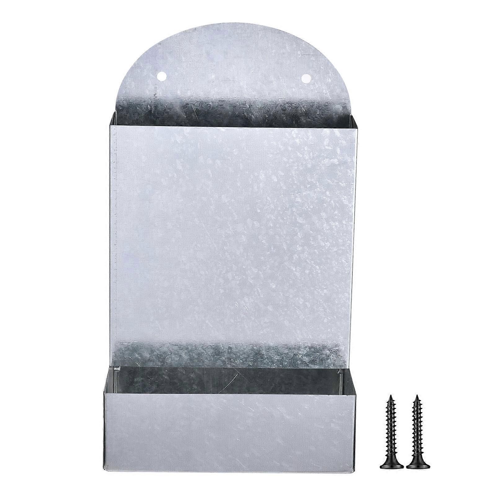 Poultry Feeder For Crushed And Mineral Food With Leak Resistant Design And Easy Attachment for Small Size Group Feeding Multicolor