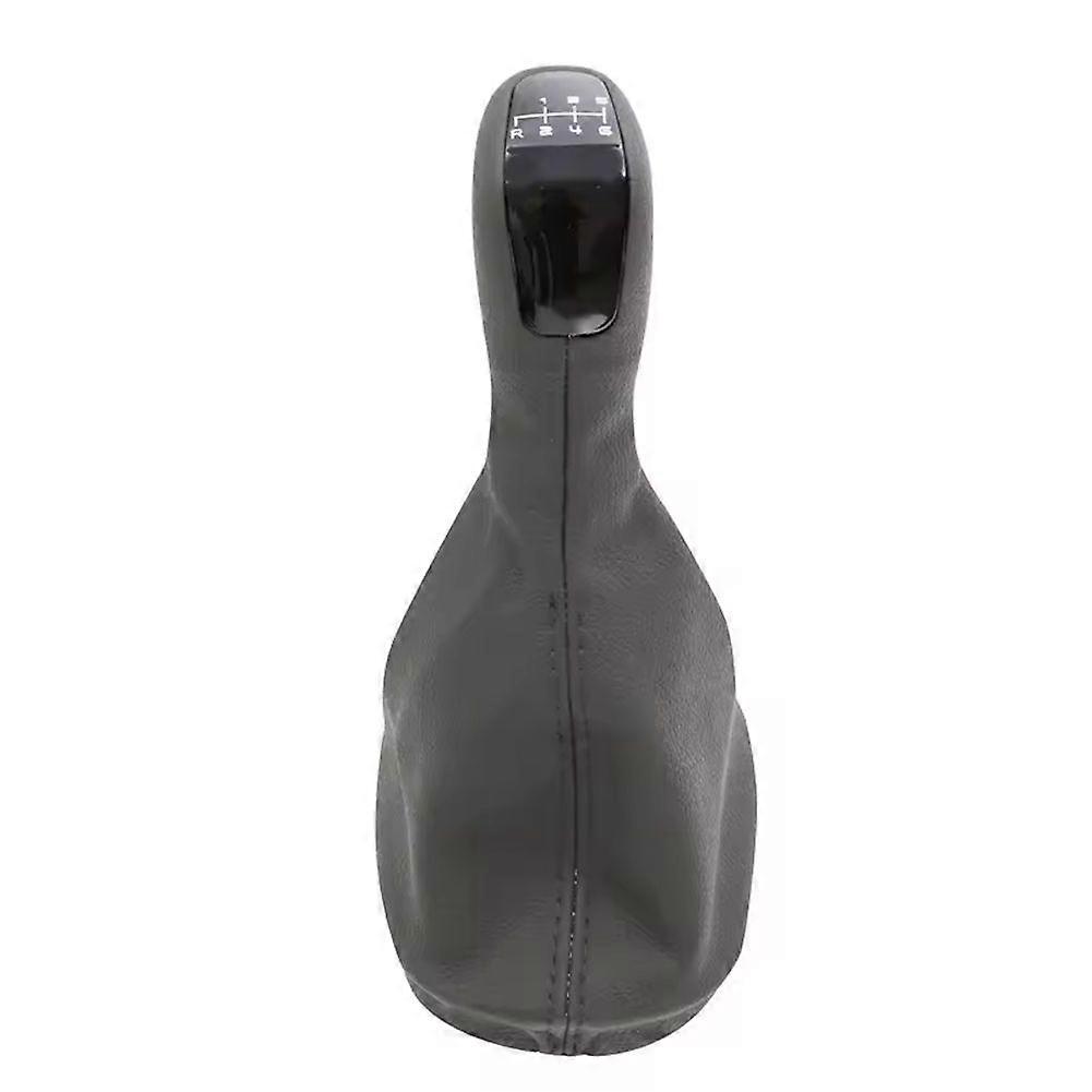 For C Class W203 S203 Gear Shift Knob Leather Gaiter Boot Cover Manual 6 Speed Lever Stick Shifter