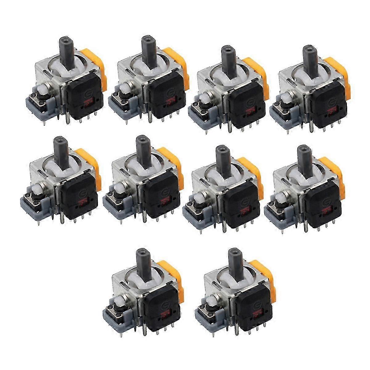 10Pcs Hall Electromagnetic Joystick For Game Console