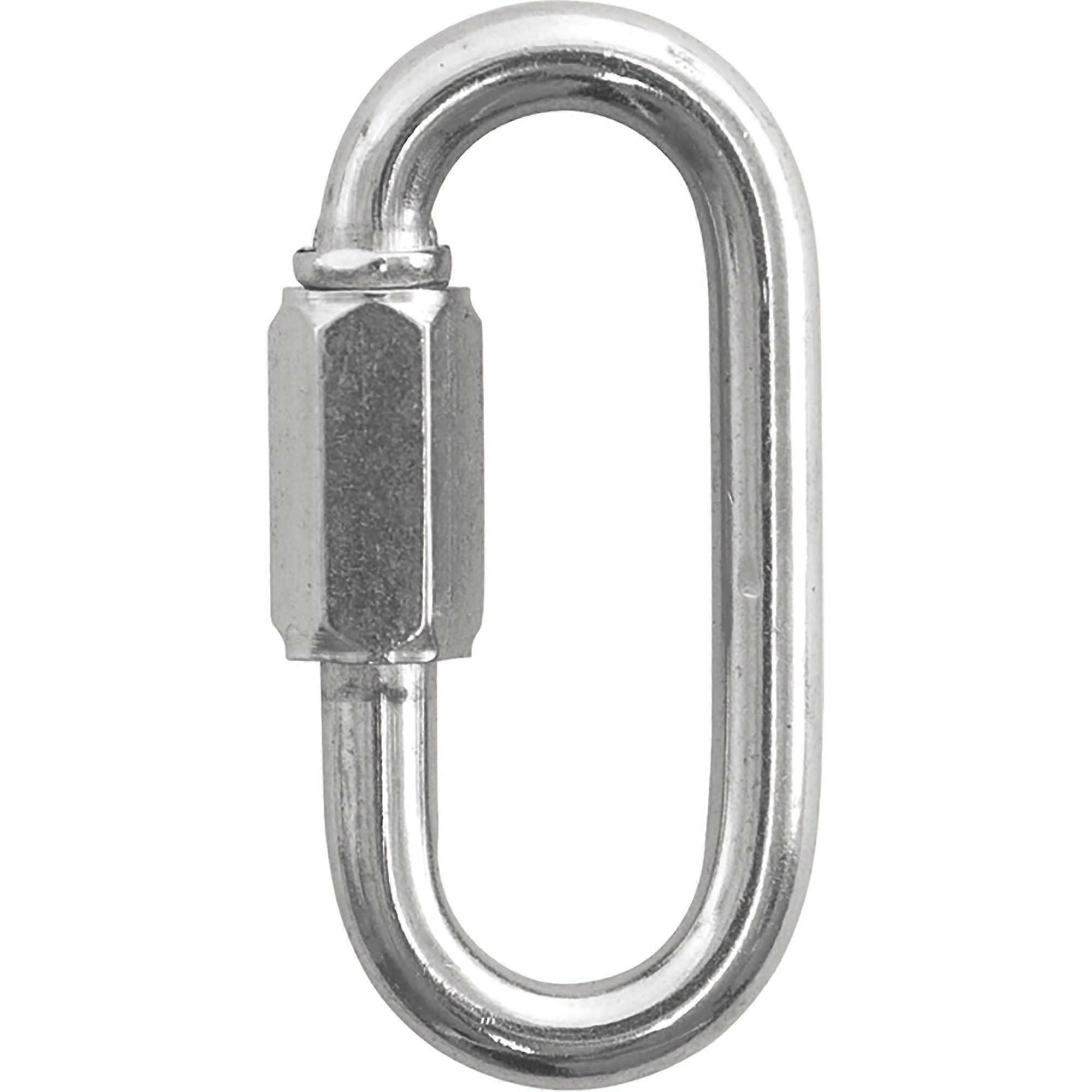 Quick Link 1/2 Inch ZincPlated Connector for Chains and Ropes Durable