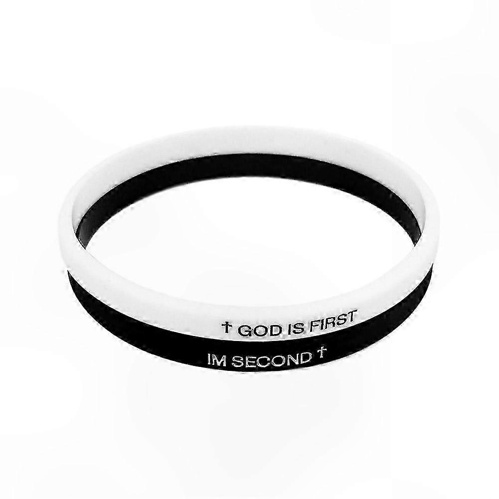 Inspirational Scripture Bracelet with Faithful Message