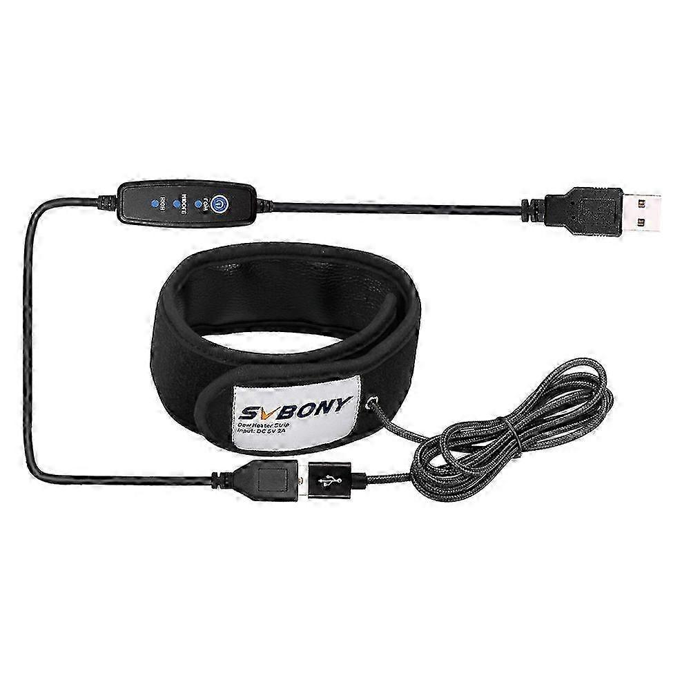 USB Lens Warmer DSLR Camera Lens Dew Heater Strip