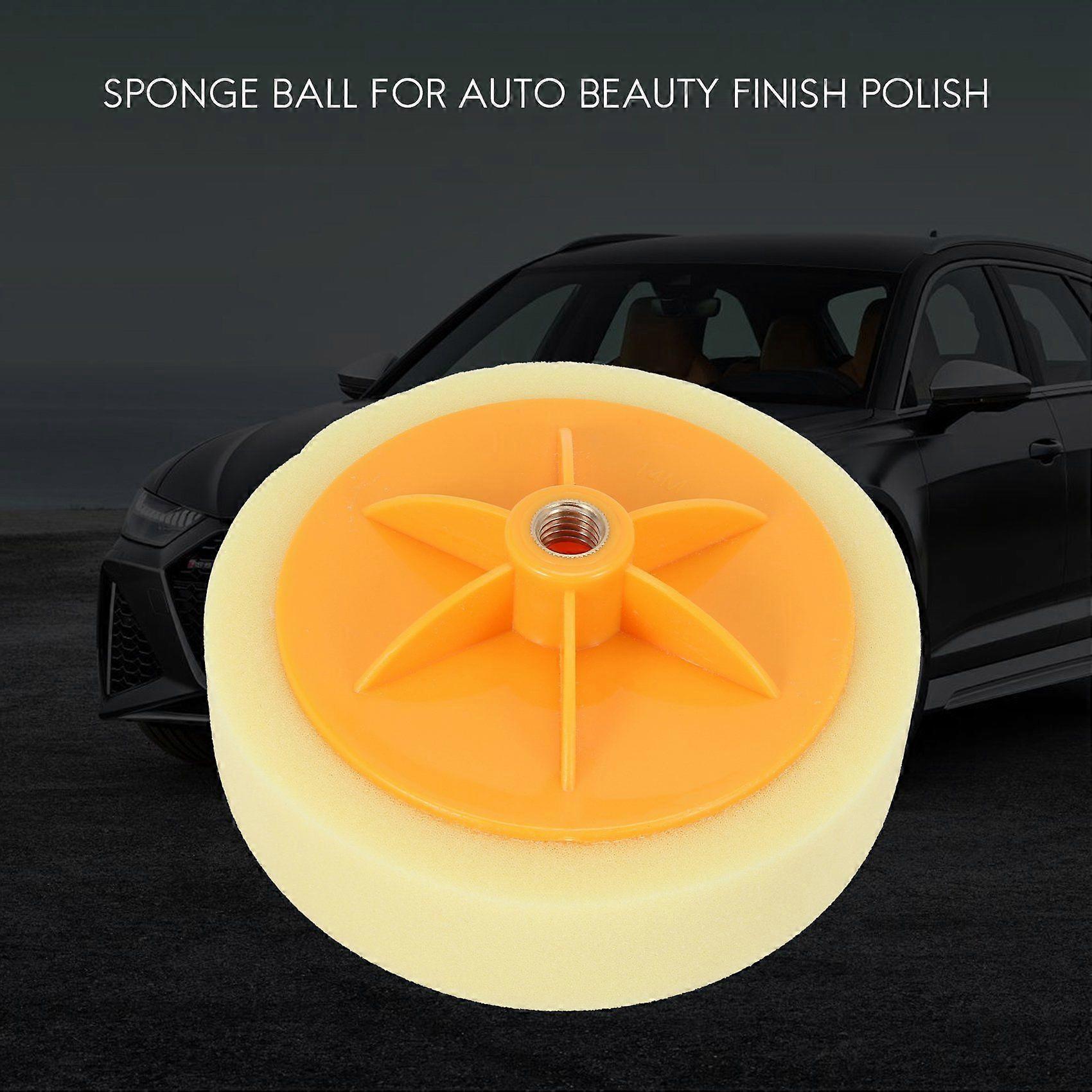 6 Inch/15Cm Car Polishing Waxing Pad Sponge M14 Wheel Polishing Waxing Pad Kit Tool For Car Polishe