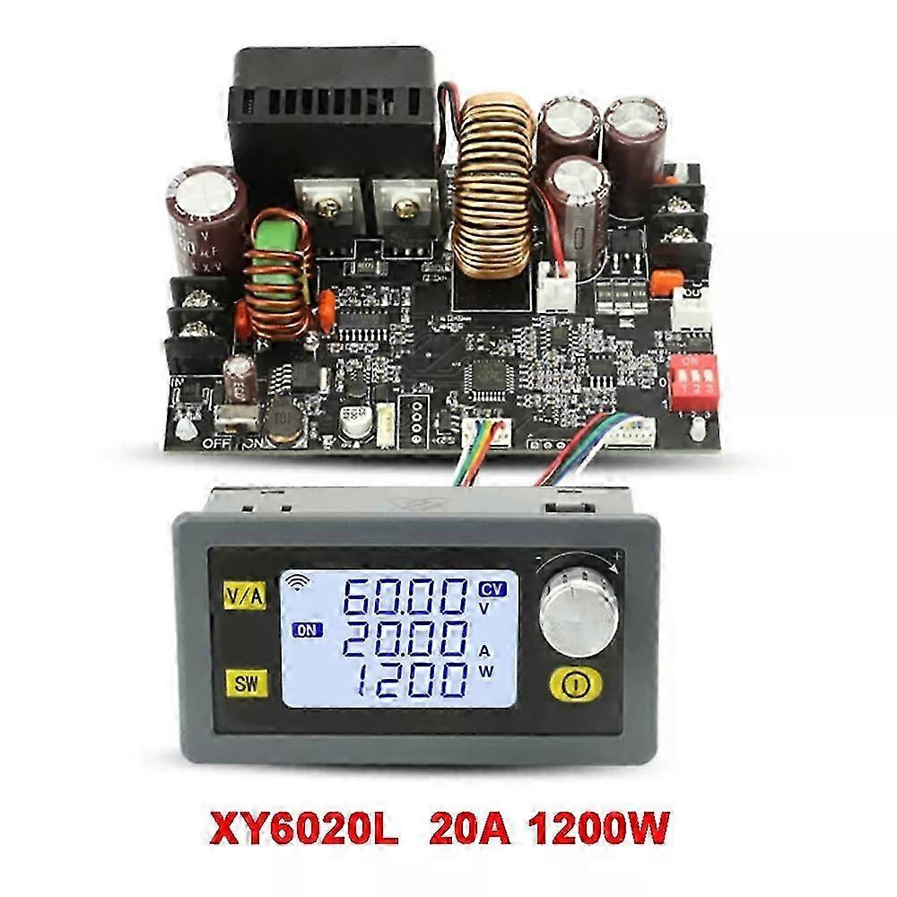 DC 6V-70V to 0-60V 15A 20A 900W 1200W CNC Adjustable DC Voltage Regulator CV CC Step Down Power Supply Module XY6015L