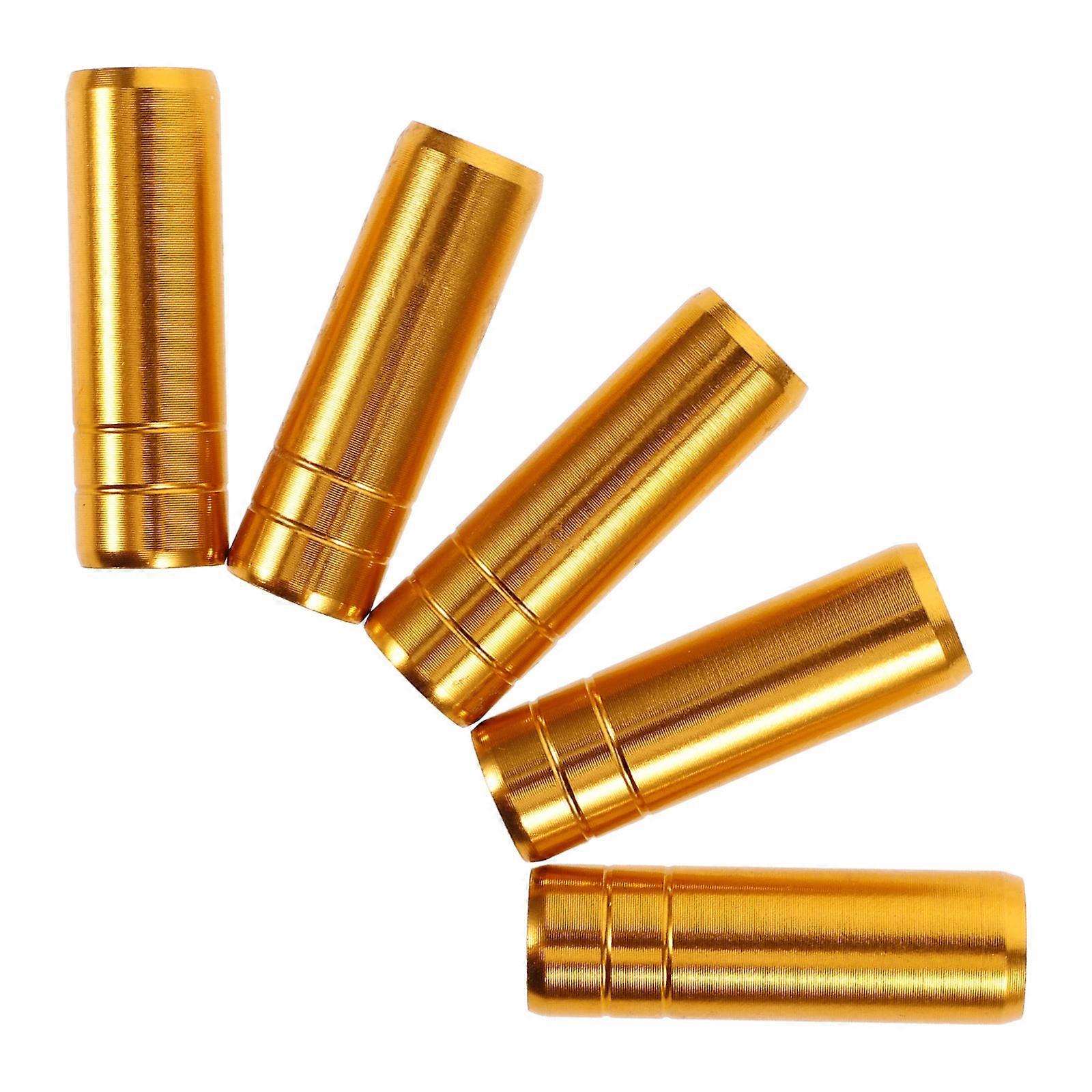 Golden Fishing Net Head Connector Made of Durable Alloy for Decor 5pcs
