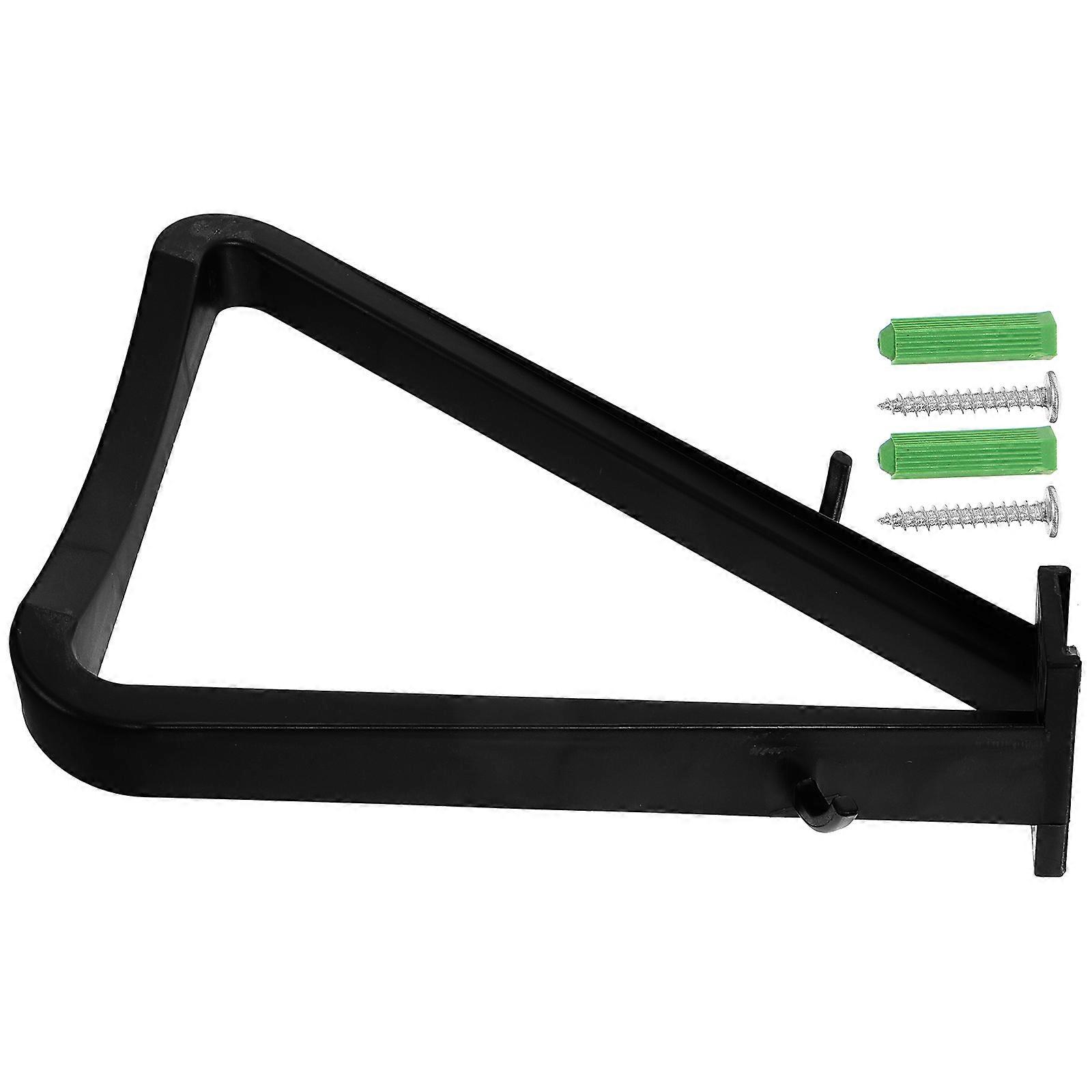 Basketball Display Holder for Wall Mount ABS Black Universal Ball Rack for Home Storage and Showing