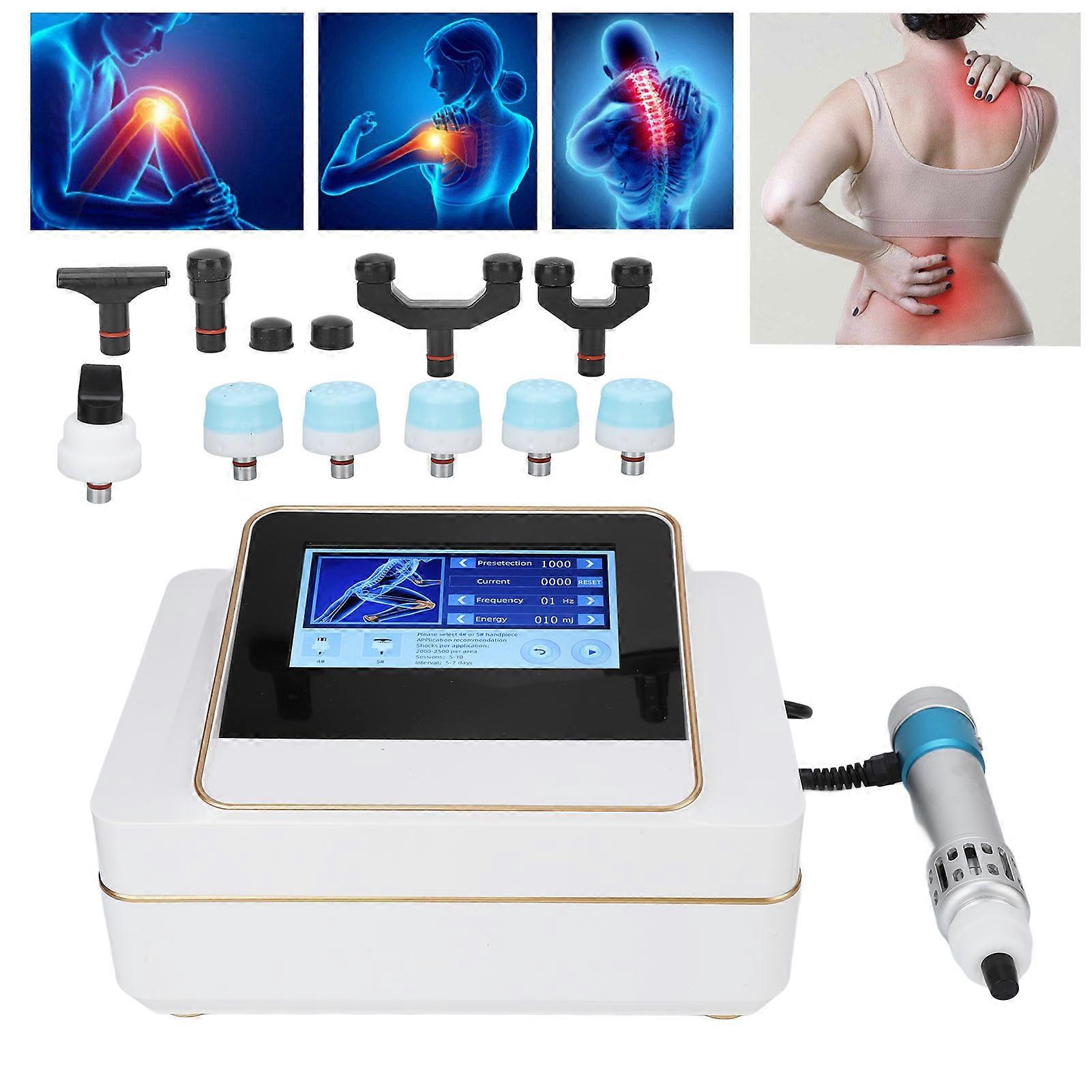 Extracorporeal Shock Wave Therapy Machine ED Treatment Blue Silver