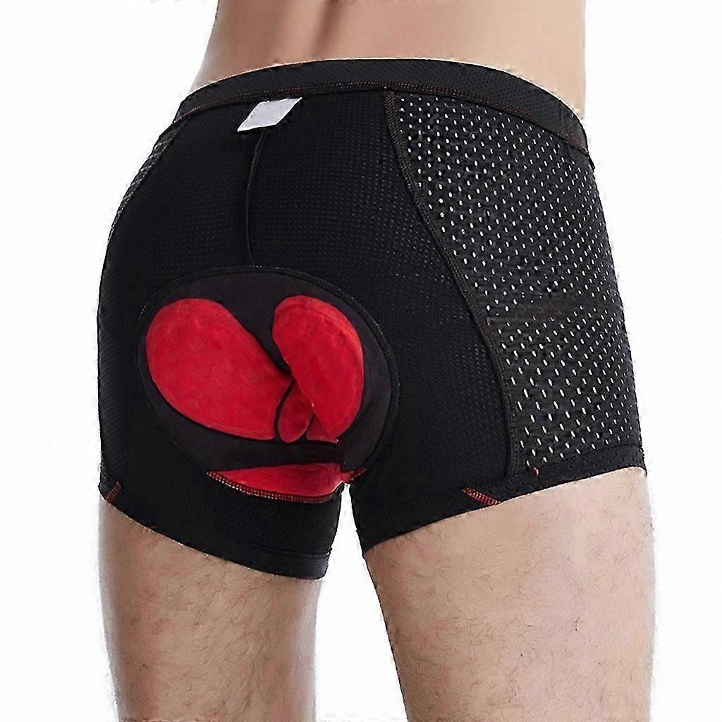 Cycling Shorts with 3D Padding Anti-Slip Biking Underwear for Comfort and Support