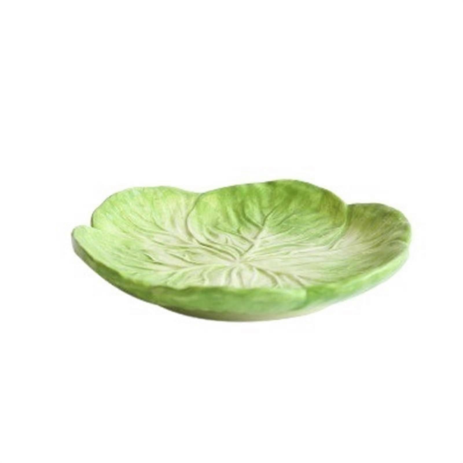 Plates Ceramic Floral Round Dinner Plate Green Ceramic Salad Plate