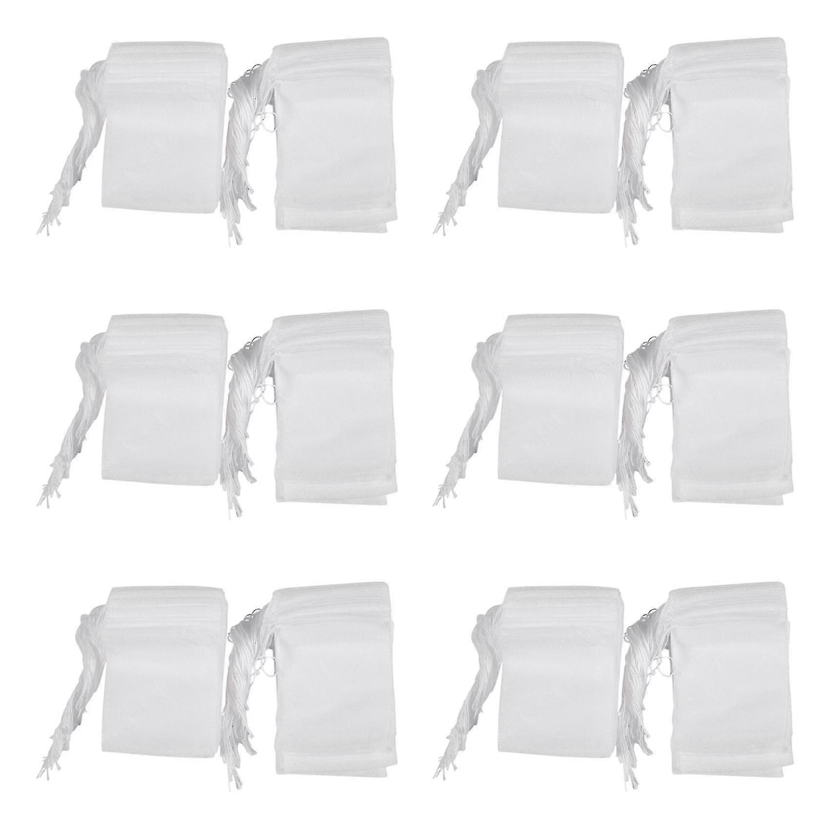 600pcs Empty Tea Bags with String for DIY Herbal Tea Filter Paper