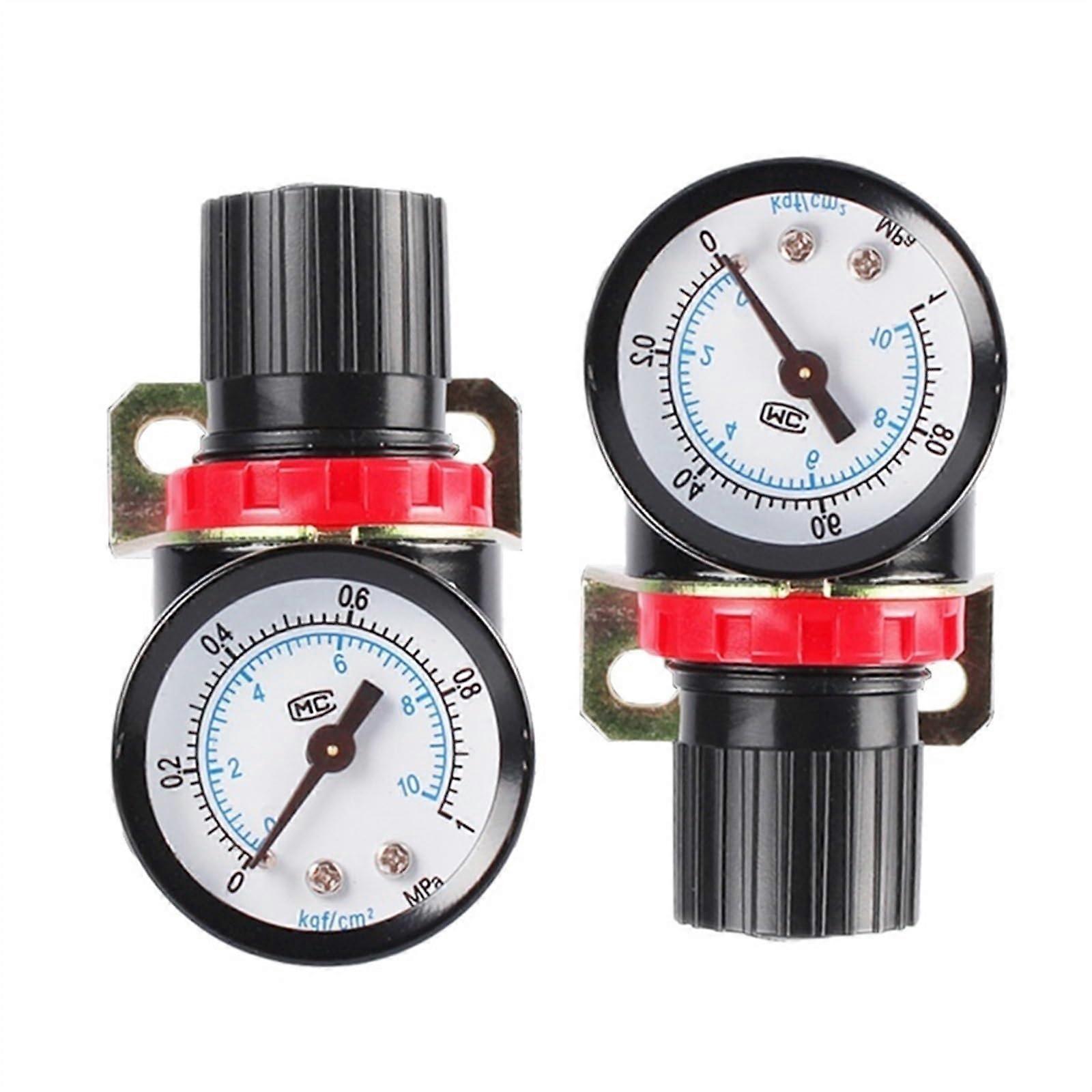 Air Pressure Regulator AR2000 1/4Inch Adjustable Regulator With Gauge For Compressors AR2000PC8MM