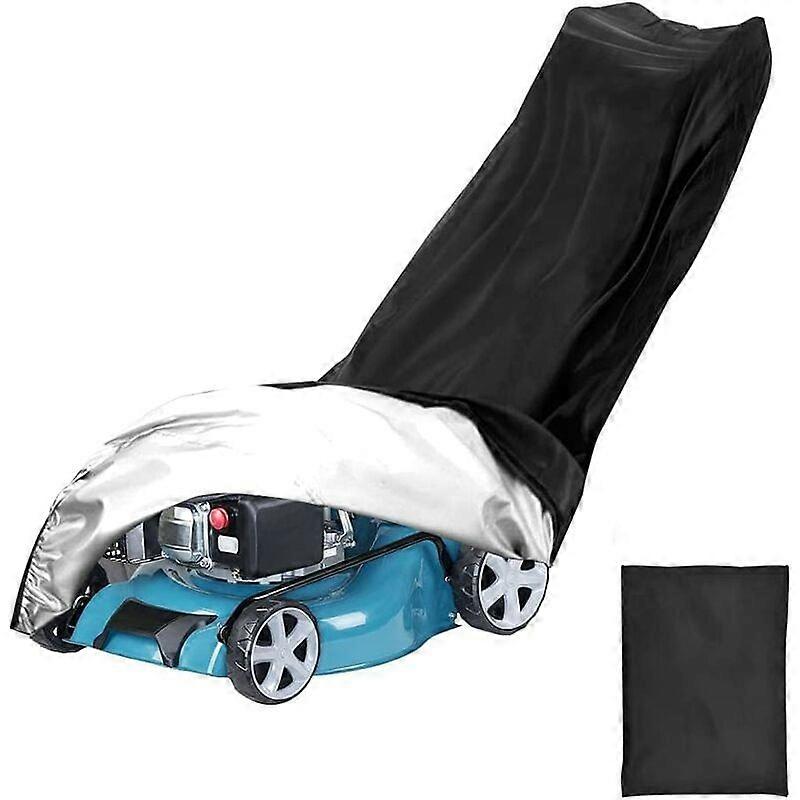 Lawn Mower Cover 210D Oxford Cloth Lawn Mower Protective Cover for Most Lawn