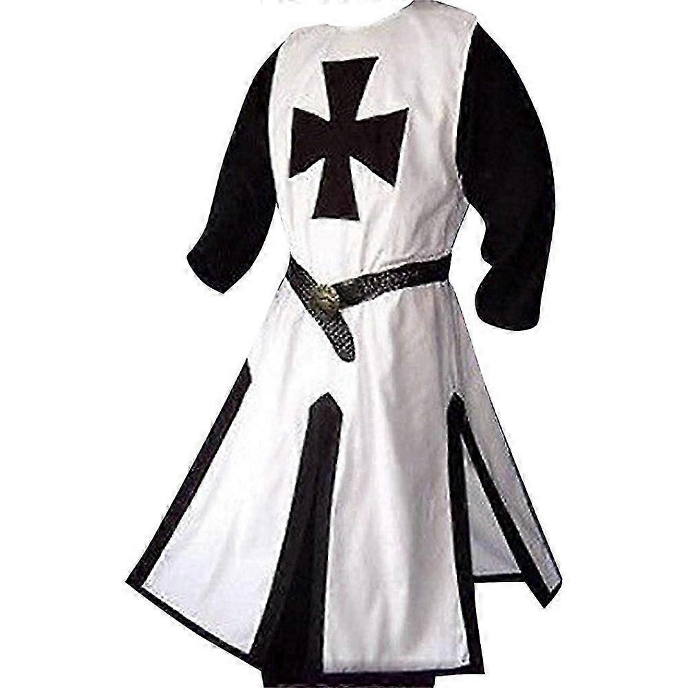 Medieval Knight Costume Templar Knight Crusader Viking Cosplay for Carnival 2025