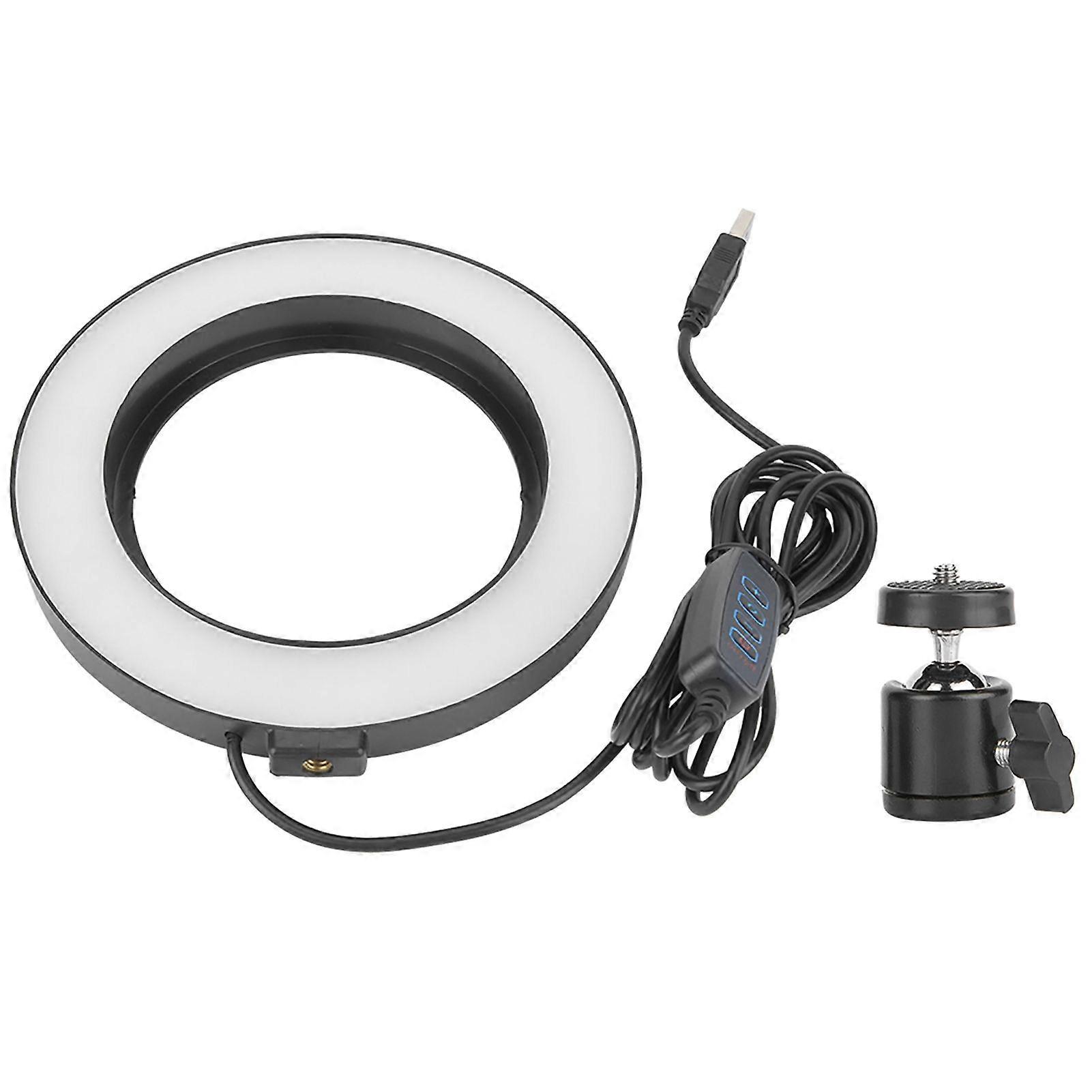 6inch Photography Dimmable LED Video Live Studio Camera Ring Light Photo Selfie Video Light