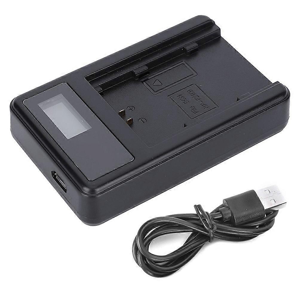 SEIVI NP FZ100 LCD Charging Display USB Single Slot Camera Battery Charger for Sony A7RIII A7R3 A9 7RM3