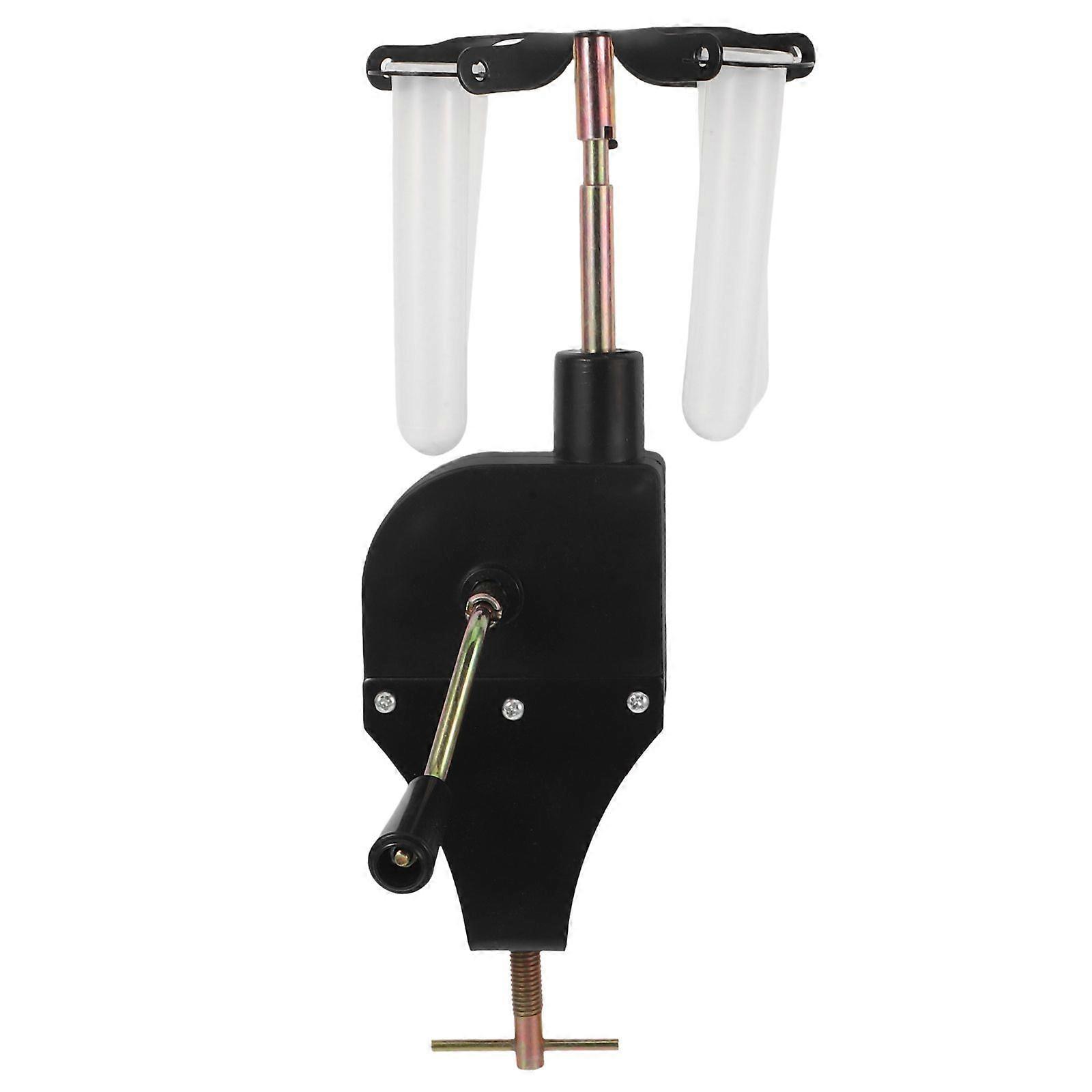 Hand Crank Centrifuge for Middle School Chemistry and Physics Experiments Ideal for Lab and Outdoor Use Black