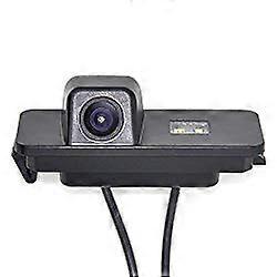 Car security camera for trunk handle with reverse assistance