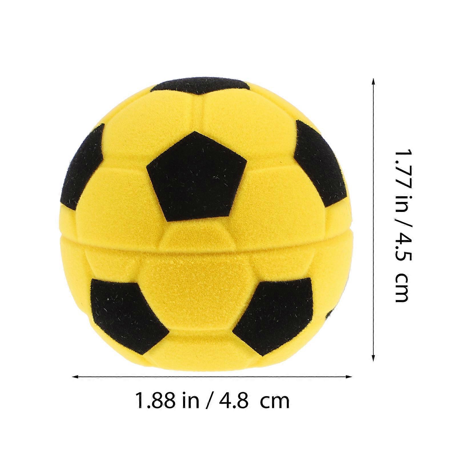 Soccer Shape Ring Jewelry Box for Proposal 8Pcs Small Gift Boxes
