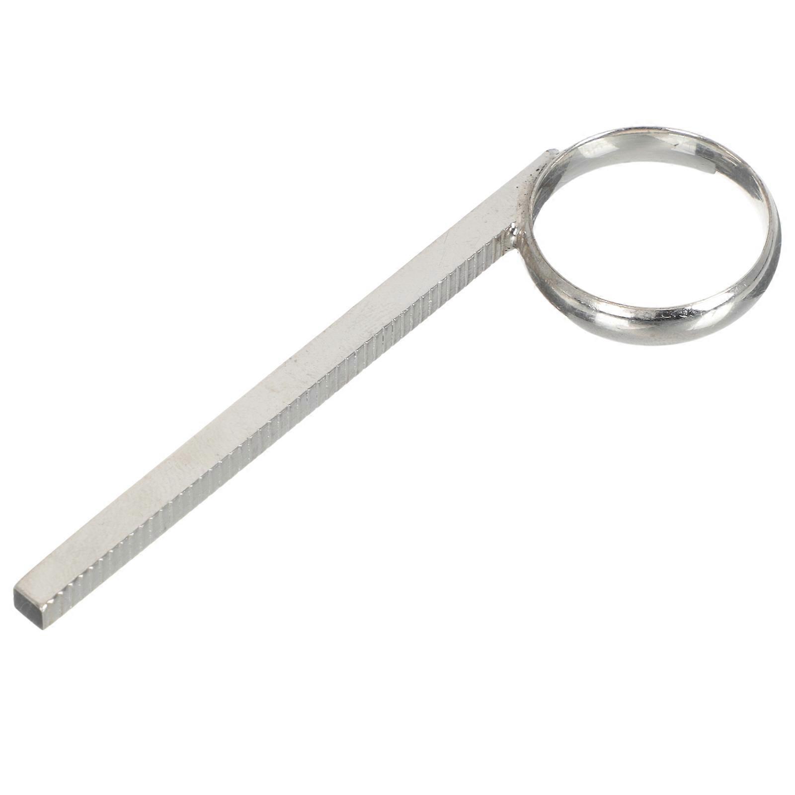Trumpet Holder Silver Wear Resistant Easy to Install 8x2.5cm 1Pcs