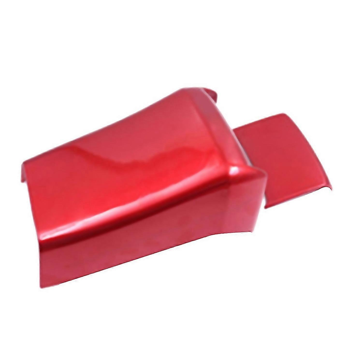For 2pcs Rear Armrest Storage Box Anti Kick Panel Cover For Red