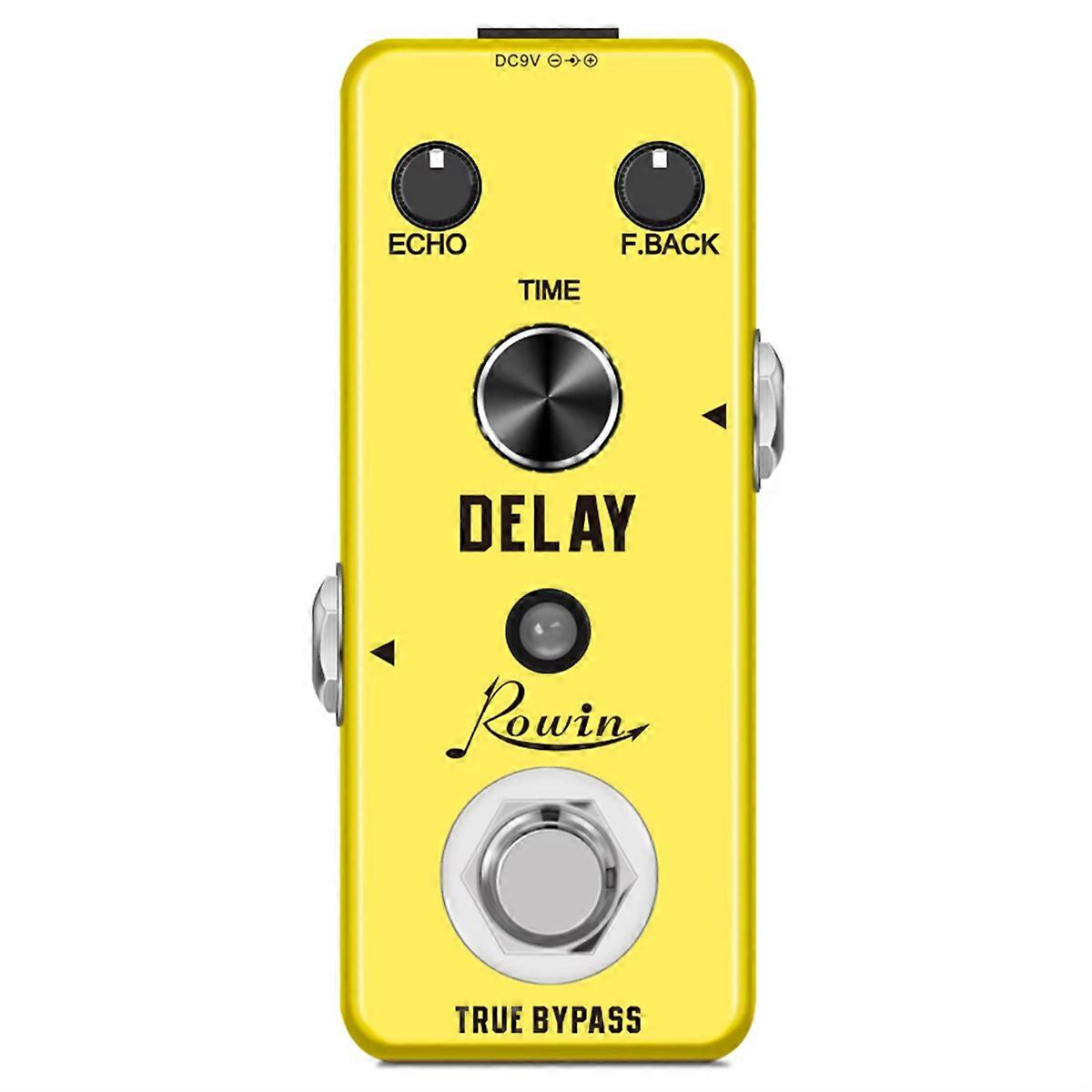 Analog Delay Guitar Effect Pedal Fully Vintage Delay True Bypass Analog Circuit Enhanced Guitar Sou
