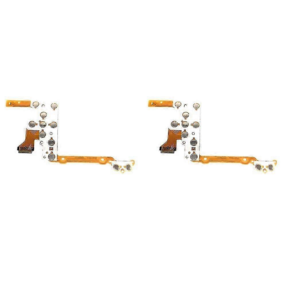 2Pcs Keyboard Key Button Flex Cable Board for 1000D Kiss X50 Rebel T3 Digital Camera Repair Part
