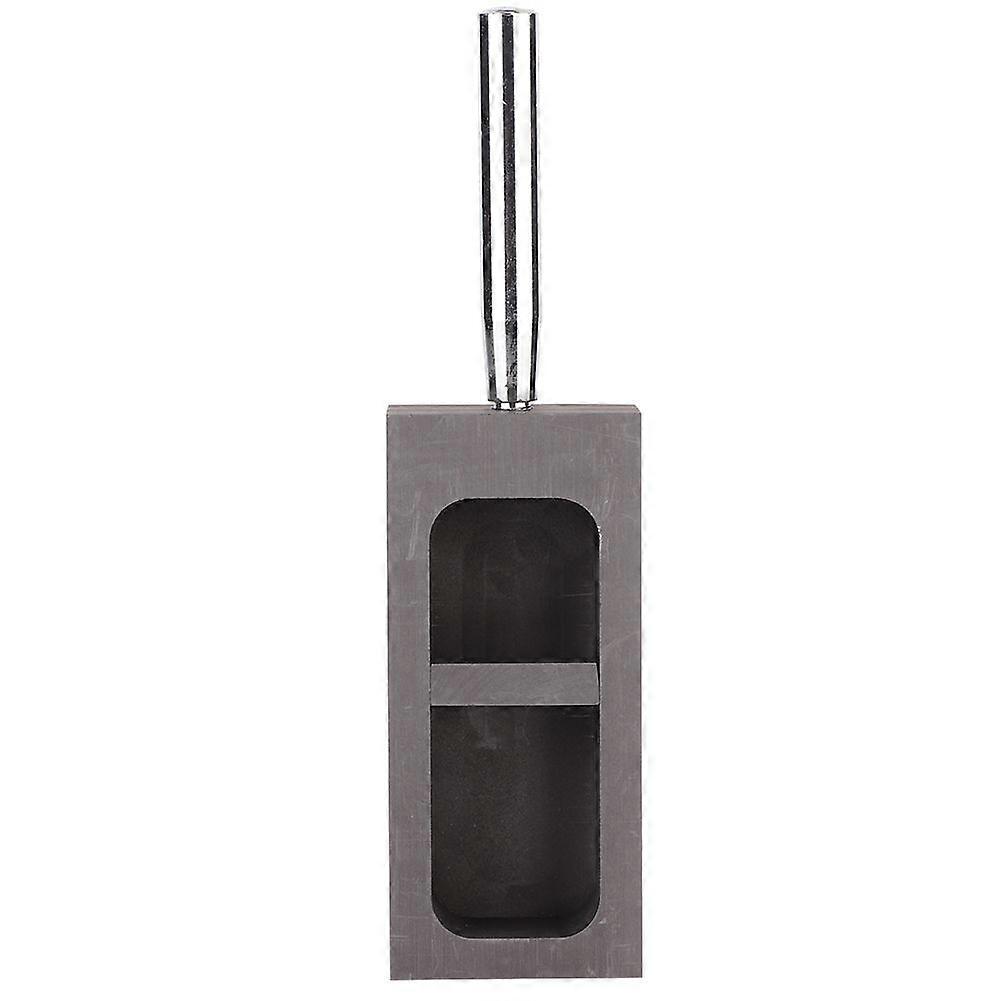 Pure Graphite Ingot Mold Mould Crucible For Gold Silver Melting Casting Refining(2kg)