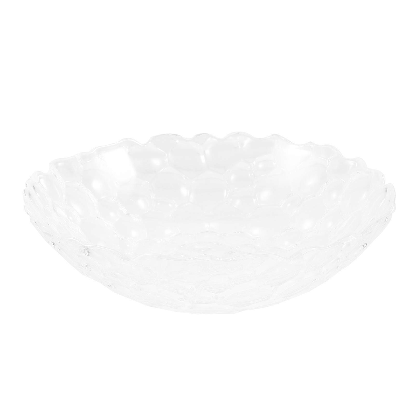 Transparent Fruit Plate Serving Tray for Storage 1Pcs Dessert Plate