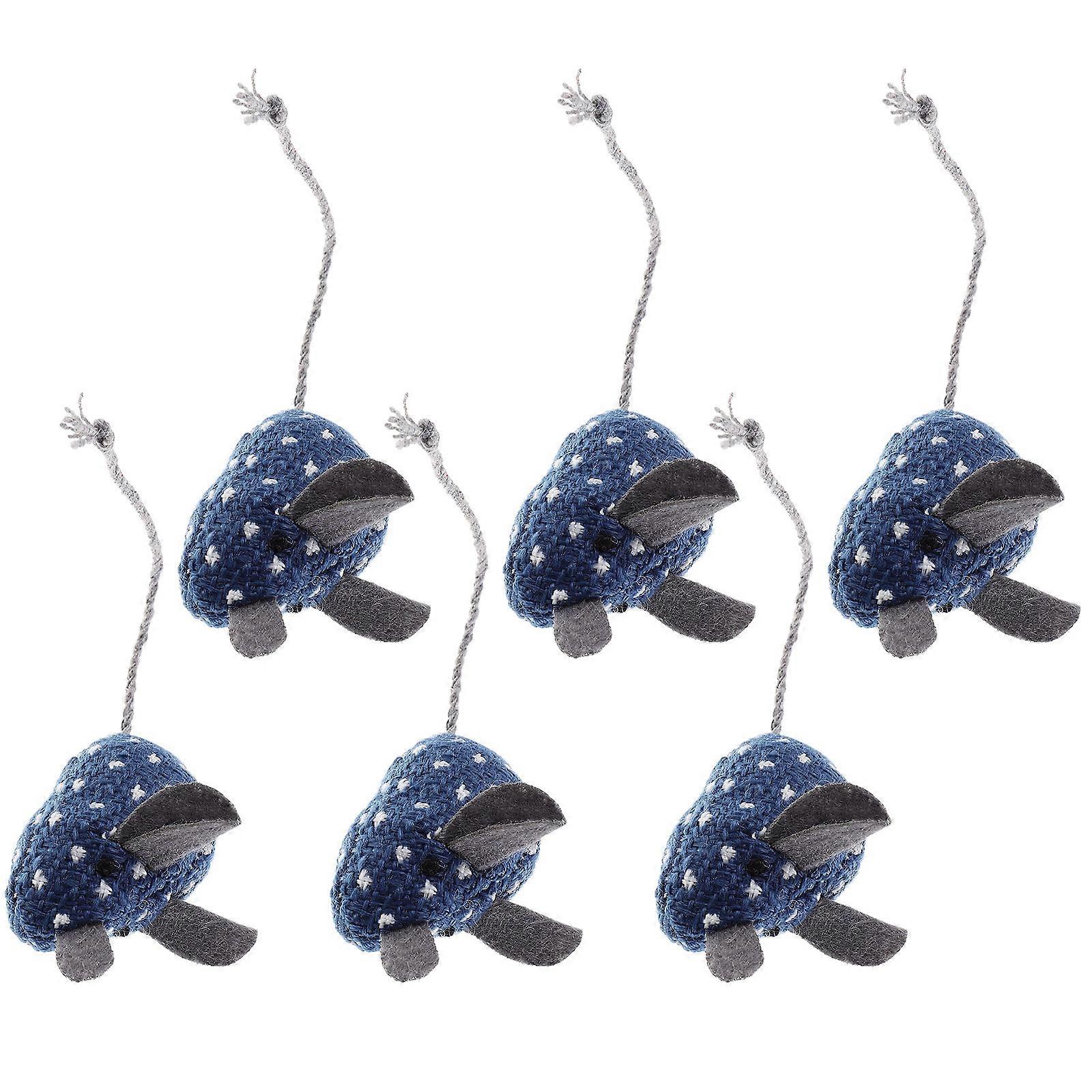 Cat Interactive Toy Mouse Shape Plush Catnip Toy Set 18 Pieces