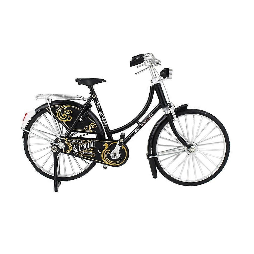 Miniature Alloy Bike Model for Decoration Use Vintage Bike Modeling Craft