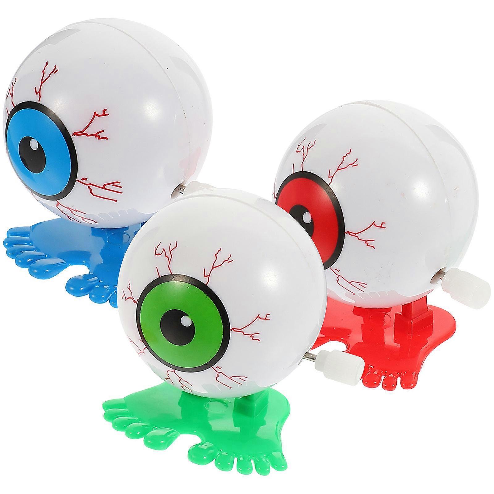 Clockwork Toys for Playing Funny Wind-Up Eyeballs Toys 6Pcs Set