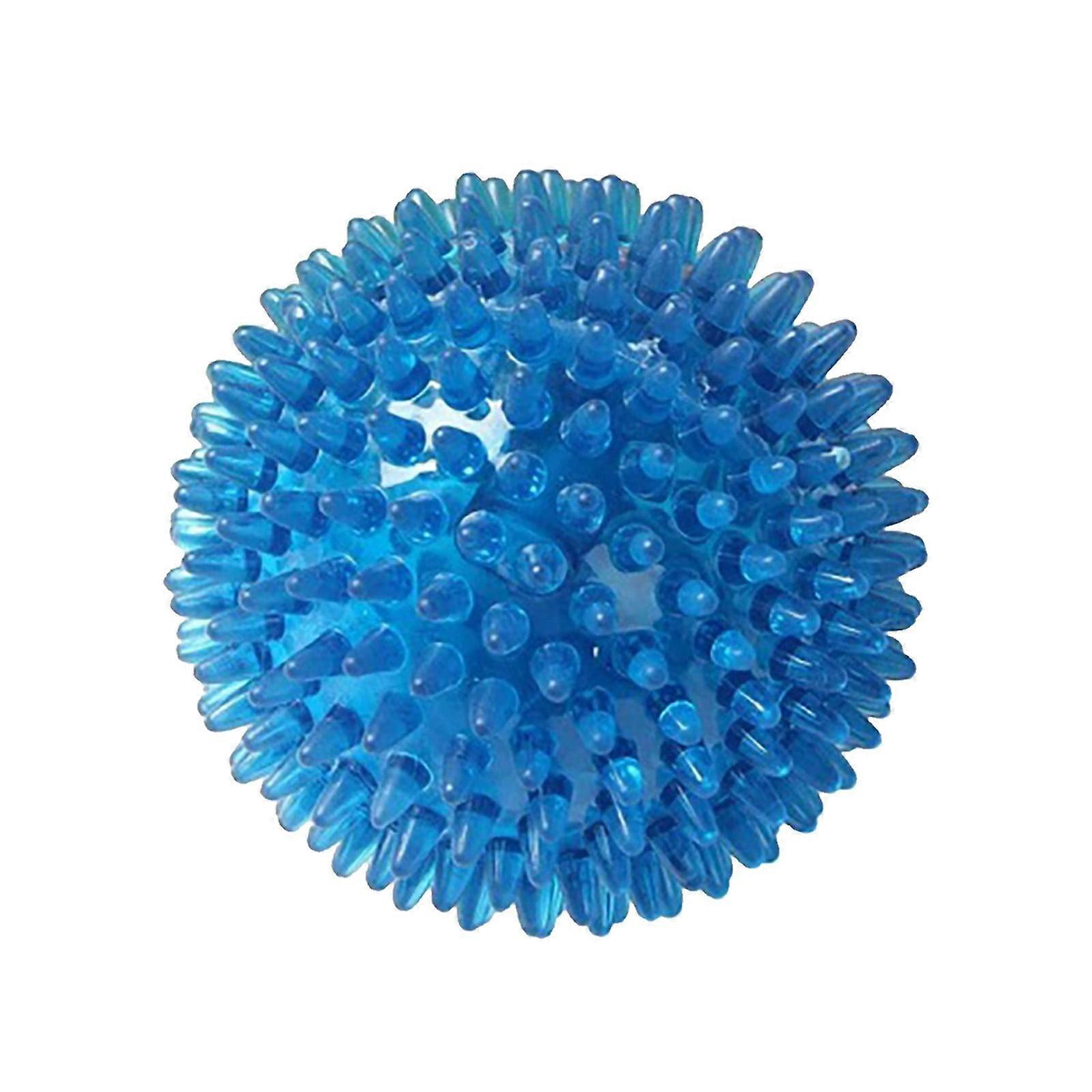Sehao 3 Colors Puppy Chew Toys For Teething Non Spikey Dog Balls For Medium Large Small Dogs Durable Dog Toys For Aggressive Chewers Blue M