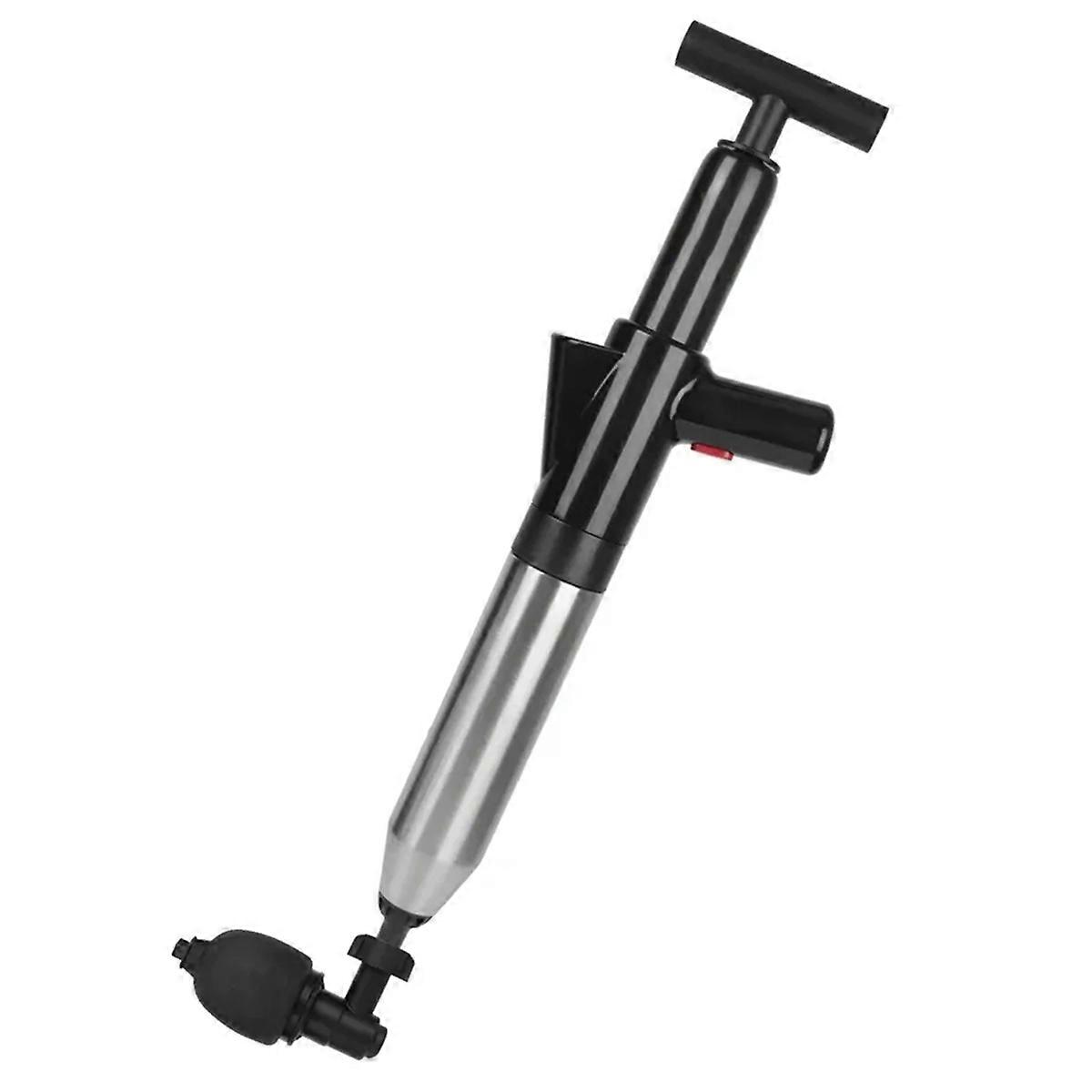 Toilet Plunger High Pressure Drain Plunger Dredge Clog Remover Sewer Pipe Unblocker Air Drain