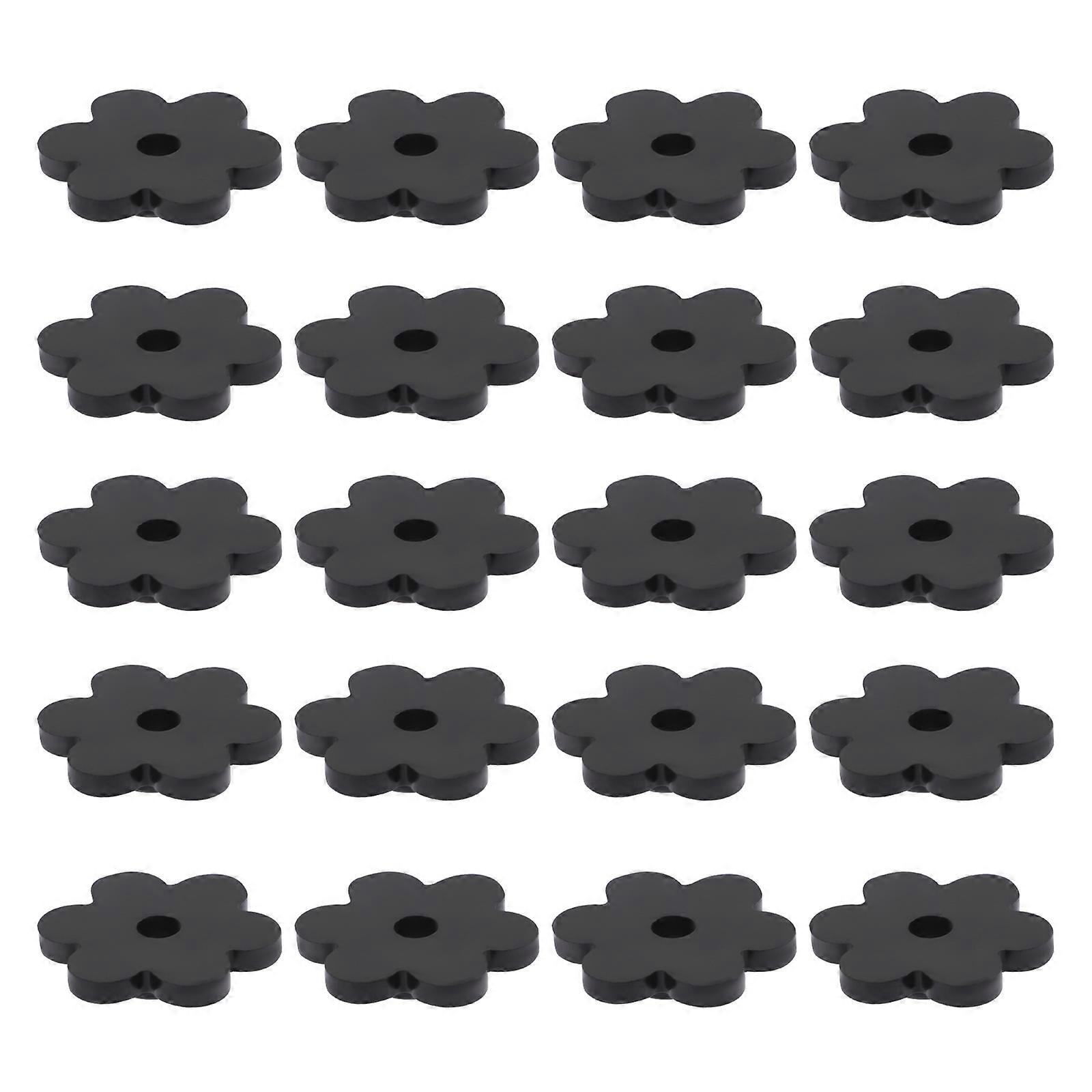 Black Garden Flag Stopper Clamp for Halloween Party with 40Pcs Clips