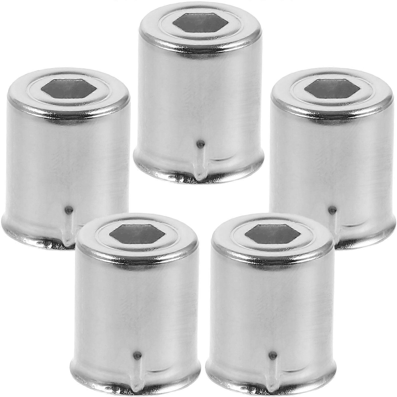 Microwave Replacement Caps for Oven with 20Pcs Iron Silver