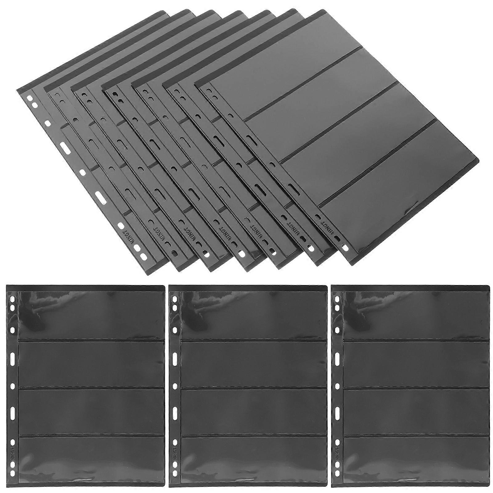 Loose-leaf Book 50 Sheets Featuring Durable Design For Collectors With Rectangular Shape Ideal For Organizing Stamps