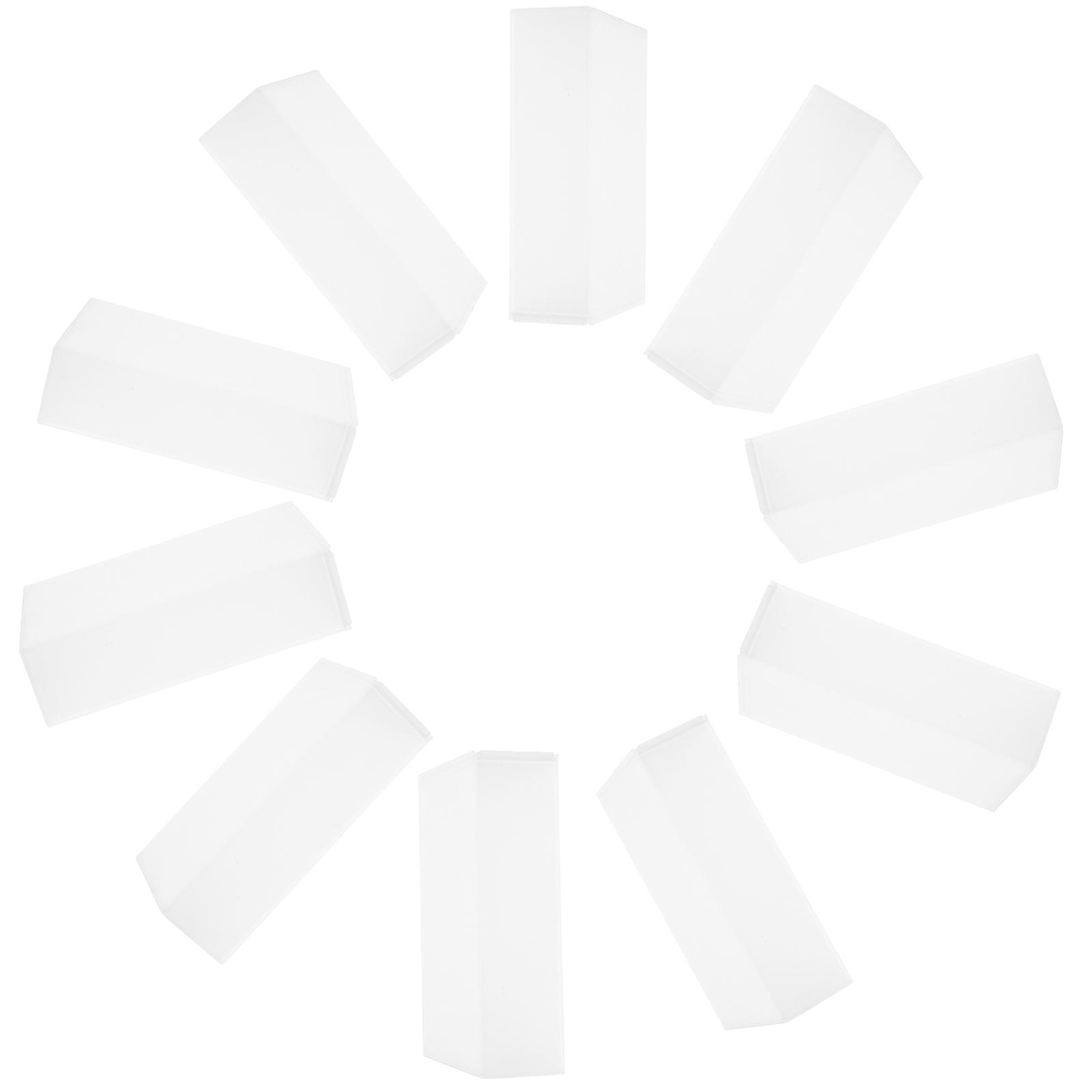 3 Sets Plastic Storage Box With Lid For Classroom Supplies Storage Small Size Rectangular Multi Functional 3 Sets