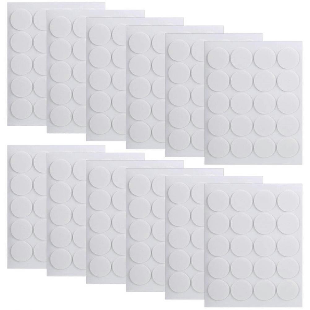 Candle Wick Stickers for Fixing with Double-Sided Adhesive 48 Sheets
