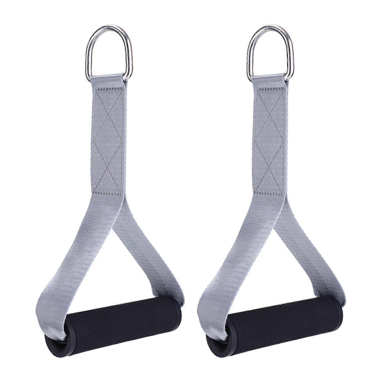 2Pcs Cable Machine Handles, Gym Grip Attachments Ergonomic Handle, Pilates