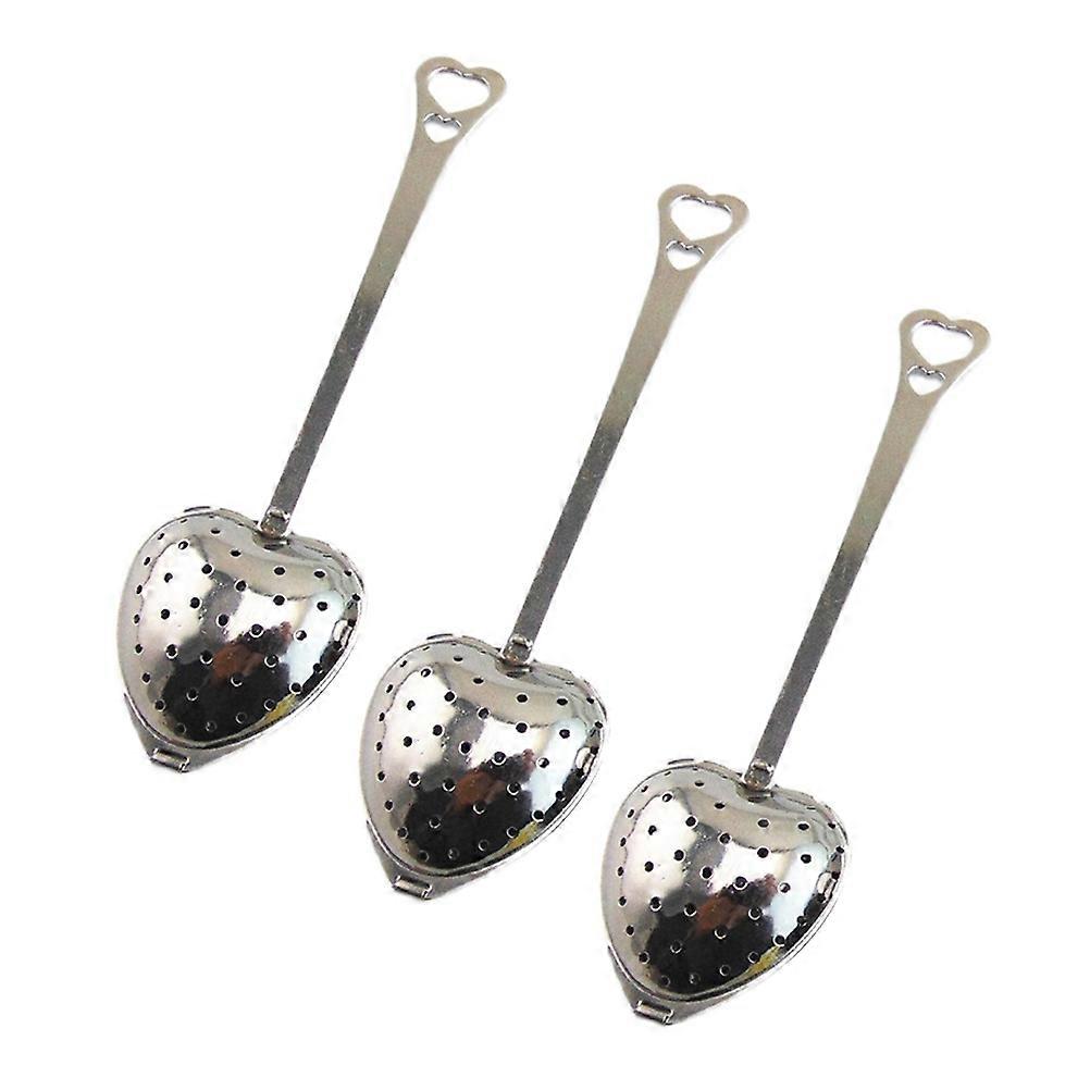 Heart Tea Infuser Stainless Steel Filter Spoon for 140Pcs