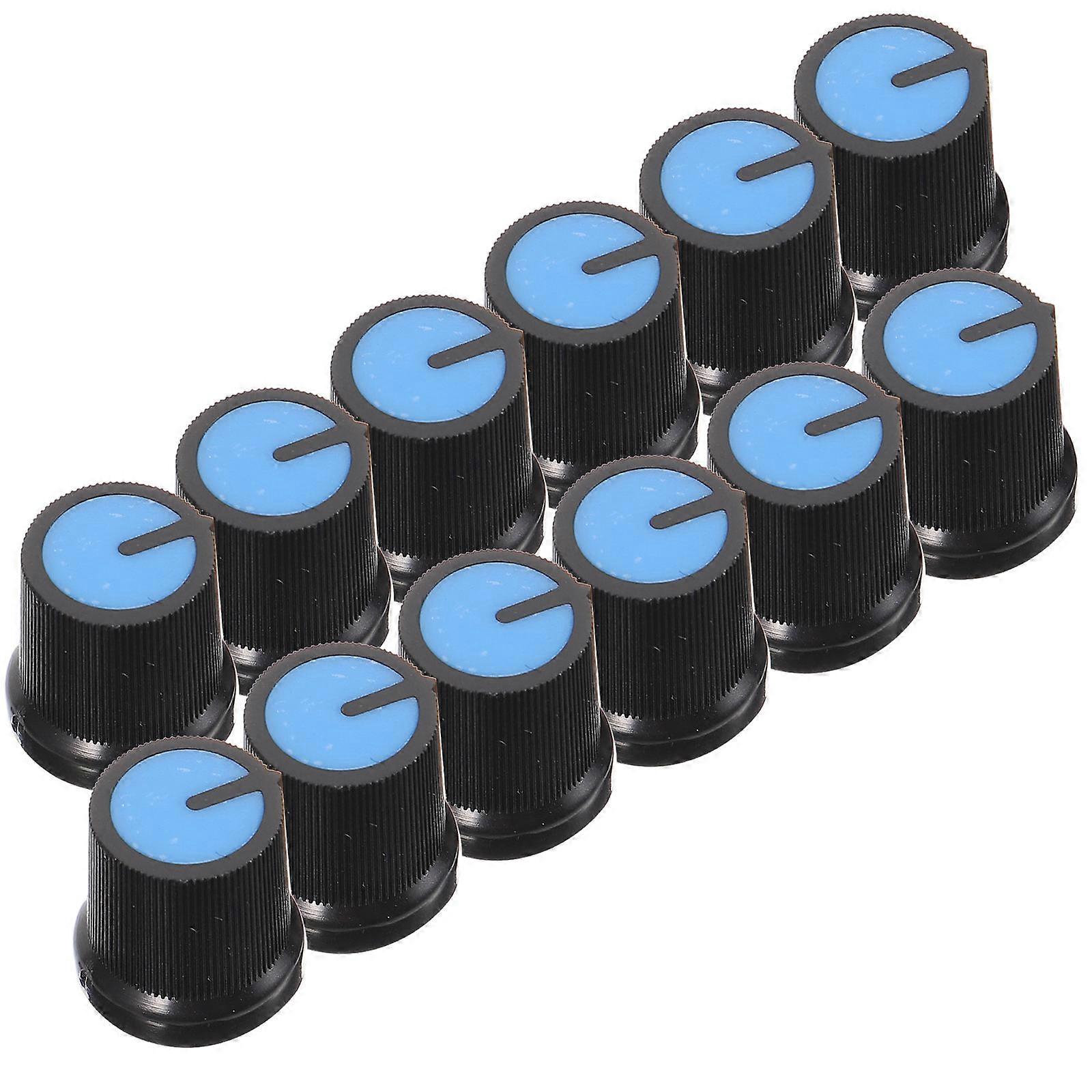 Plastic Guitar Sound Knob Volume Control Knob Replacement 100Pcs