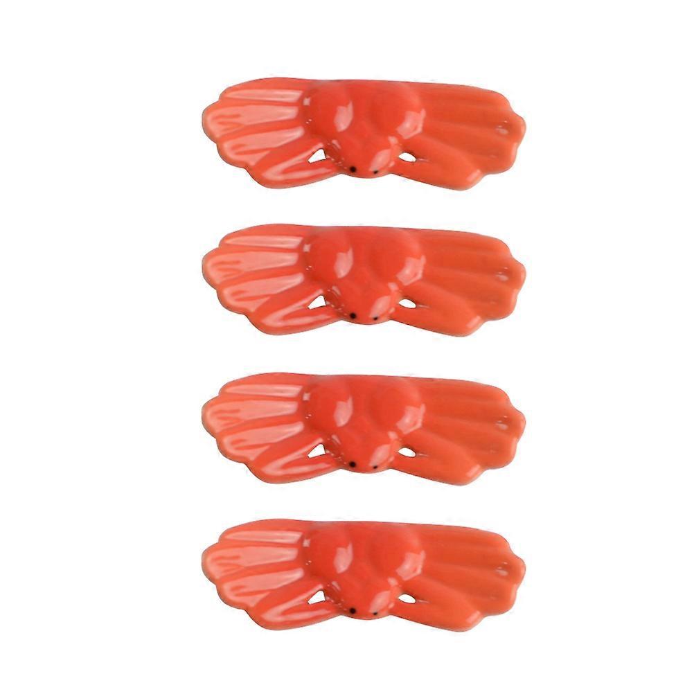 Ceramic Chopstick Holder Crab Shape for 8Pcs Creative Household Use