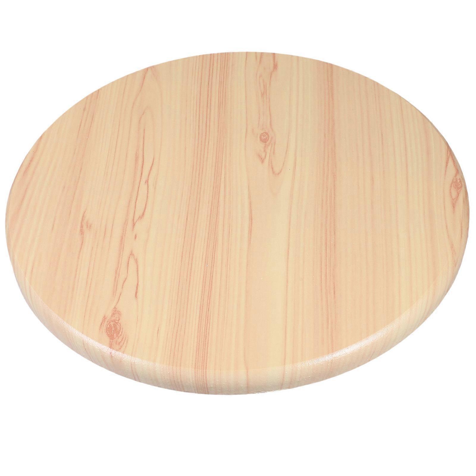 2Pcs Wooden Round Stool Seat Replacement for Stool Use