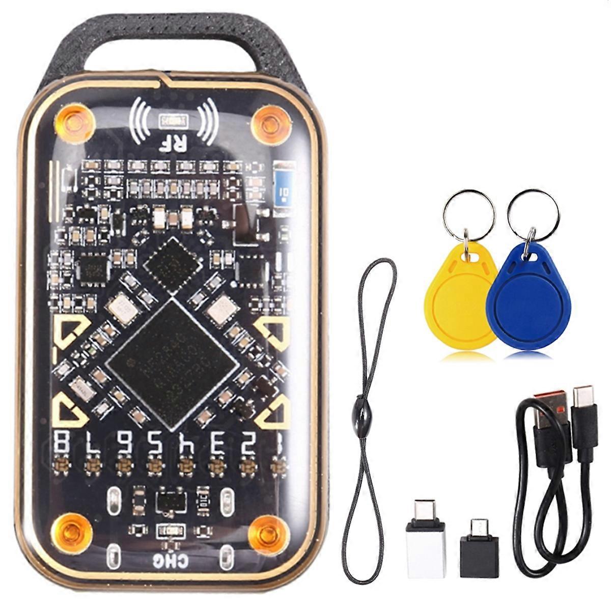 Upgrade Chameleon Ultra Smart Card Emulator RFID Smart Chip Reader+2XUID Keychain 125K 13.56M Card D